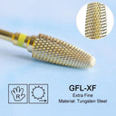 Golden Carbide Nail Drill Set Precision Care Kit For Nails Golden Carbide Nail Drill Set Precision Care Kit For Nails