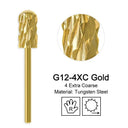 Golden Carbide Nail Drill Set Precision Care Kit For Nails Golden Carbide Nail Drill Set Precision Care Kit For Nails
