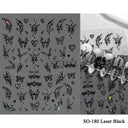 Golden Glam French Nail Art Stickers Chic Geometric Designs Golden Glam French Nail Art Stickers Chic Geometric Designs