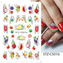 Golden Love Heart Nail Sticker Set for DIY Holographic Art Golden Love Heart Nail Sticker Set for DIY Holographic Art