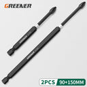 Greener Magnetic Cross Drill Bit Head Set for Screwdriver Greener Magnetic Cross Drill Bit Head Set for Screwdriver
