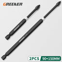 Greener Magnetic Cross Drill Bit Set for Screwdriver Greener Magnetic Cross Drill Bit Set for Screwdriver