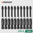 Greener Magnetic Cross Drill Bit Set for Screwdriver Greener Magnetic Cross Drill Bit Set for Screwdriver