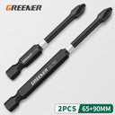 Greener Magnetic Cross Drill Bit Head Set for Screwdriver Greener Magnetic Cross Drill Bit Head Set for Screwdriver