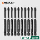 Greener Magnetic Cross Drill Bit Set for Screwdriver Greener Magnetic Cross Drill Bit Set for Screwdriver