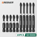 Greener Magnetic Cross Drill Bit Head Set for Screwdriver Greener Magnetic Cross Drill Bit Head Set for Screwdriver