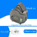 Half Face Dust Mask Respirator For DIY Safety Gear Half Face Dust Mask Respirator For DIY Safety Gear
