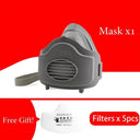 Half Face Dust Mask Respirator For DIY Safety Gear Half Face Dust Mask Respirator For DIY Safety Gear