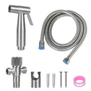Handheld Bidet Sprayer Kit Stainless Steel Easy Install Handheld Bidet Sprayer Kit Stainless Steel Easy Install
