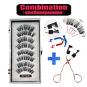 Handmade 3D Magnetic False Eyelashes Reusable with 5 Magnets Handmade 3D Magnetic False Eyelashes Reusable with 5 Magnets