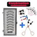 Handmade 3D Magnetic False Eyelashes Reusable with 5 Magnets Handmade 3D Magnetic False Eyelashes Reusable with 5 Magnets