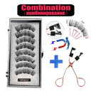 Handmade 3D Magnetic False Eyelashes Reusable with 5 Magnets Handmade 3D Magnetic False Eyelashes Reusable with 5 Magnets