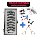 Handmade 3D Magnetic False Eyelashes Reusable with 5 Magnets Handmade 3D Magnetic False Eyelashes Reusable with 5 Magnets