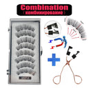 Handmade 3D Magnetic False Eyelashes Reusable with 5 Magnets Handmade 3D Magnetic False Eyelashes Reusable with 5 Magnets