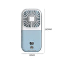 Hanging Neck Fans Mini Portable Folding Desktop Fan 3000mAh Hanging Neck Fans Mini Portable Folding Desktop Fan 3000mAh