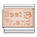 Hapiship Daisy Rose Heart Musical Instruments Charm Links Hapiship Daisy Rose Heart Musical Instruments Charm Links