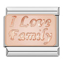 Hapiship Daisy Rose Heart Musical Instruments Charm Links Hapiship Daisy Rose Heart Musical Instruments Charm Links