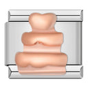 Hapiship Original Daisy Rose Heart Musical Instruments Charm Links Hapiship Original Daisy Rose Heart Musical Instruments Charm Links