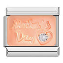 Hapiship Original Daisy Rose Heart Musical Instruments Charm Links Hapiship Original Daisy Rose Heart Musical Instruments Charm Links