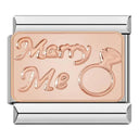 Hapiship Daisy Rose Heart Musical Instruments Charm Links Hapiship Daisy Rose Heart Musical Instruments Charm Links