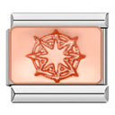 Hapiship Original Daisy Rose Heart Musical Instruments Charm Links Hapiship Original Daisy Rose Heart Musical Instruments Charm Links