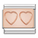 Hapiship Daisy Rose Heart Musical Instruments Charm Links Hapiship Daisy Rose Heart Musical Instruments Charm Links