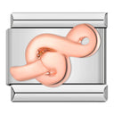 Hapiship Original Daisy Rose Heart Musical Instruments Charm Links Hapiship Original Daisy Rose Heart Musical Instruments Charm Links