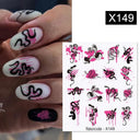 Harunouta Summer Floral Nail Art Decals for Stylish Designs Harunouta Summer Floral Nail Art Decals for Stylish Designs