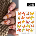 Harunouta Summer Floral Nail Art Decals for Stylish Designs Harunouta Summer Floral Nail Art Decals for Stylish Designs