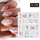 Harunouta Summer Floral Nail Art Decals for Stylish Designs Harunouta Summer Floral Nail Art Decals for Stylish Designs