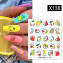 Harunouta Summer Floral Nail Art Decals for Stylish Designs Harunouta Summer Floral Nail Art Decals for Stylish Designs