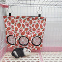 Hay Bag Feeder Holder for Small Animals Rabbit Guinea Pig Hay Bag Feeder Holder for Small Animals Rabbit Guinea Pig