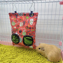 Hay Bag Feeder Holder for Small Animals Rabbit Guinea Pig Hay Bag Feeder Holder for Small Animals Rabbit Guinea Pig