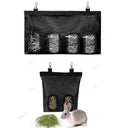 Hay Feeder Hanging Pouch for Small Animals Durable Dispenser Hay Feeder Hanging Pouch for Small Animals Durable Dispenser