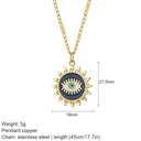 Mystical Gold Evil Eye Necklace Trendy Jewelry for Fashionistas Mystical Gold Evil Eye Necklace Trendy Jewelry for Fashionistas