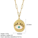 Mystical Gold Evil Eye Necklace Trendy Jewelry for Fashionistas Mystical Gold Evil Eye Necklace Trendy Jewelry for Fashionistas