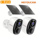 HEIYOUCAM BW4 Wireless Outdoor Security Camera - 2K Battery Spotlight Siren WiFi HEIYOUCAM BW4 Wireless Outdoor Security Camera - 2K Battery Spotlight Siren WiFi