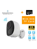 HEIYOUCAM BW4 Wireless Outdoor Security Camera - 2K Battery Spotlight Siren WiFi HEIYOUCAM BW4 Wireless Outdoor Security Camera - 2K Battery Spotlight Siren WiFi