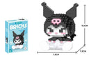 Hello Kitty Kuromi Building Block Set Enchanting Decor Fun Hello Kitty Kuromi Building Block Set Enchanting Decor Fun
