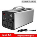 90000mAh Solar Power Generator 300W Portable For Camping 90000mAh Solar Power Generator 300W Portable For Camping