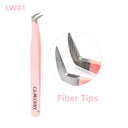 High Precision Pink Eyelash Extension Tweezers Tool for Professionals High Precision Pink Eyelash Extension Tweezers Tool for Professionals