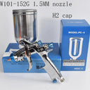 High Quality W101 HVLP Gravity Spray Gun 400CC Pot High Quality W101 HVLP Gravity Spray Gun 400CC Pot