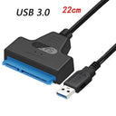 High-Speed SATA to USB Type C Cable for SSD Transfer High-Speed SATA to USB Type C Cable for SSD Transfer