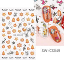 Holiday Nail Art Stickers Snowflakes Holly Santa Bird Holiday Nail Art Stickers Snowflakes Holly Santa Bird