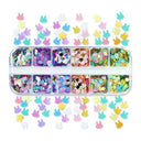 Alphabet Resin Sequins Kit for Holographic Jewelry Art Alphabet Resin Sequins Kit for Holographic Jewelry Art