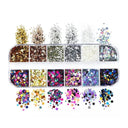 Alphabet Resin Sequins Kit for Holographic Jewelry Art Alphabet Resin Sequins Kit for Holographic Jewelry Art