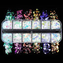 Alphabet Resin Sequins Kit for Holographic Jewelry Art Alphabet Resin Sequins Kit for Holographic Jewelry Art