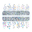 Alphabet Resin Sequins Kit for Holographic Jewelry Art Alphabet Resin Sequins Kit for Holographic Jewelry Art