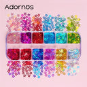 Alphabet Resin Sequins Kit for Holographic Jewelry Art Alphabet Resin Sequins Kit for Holographic Jewelry Art