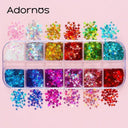 Alphabet Resin Sequins Kit for Holographic Jewelry Art Alphabet Resin Sequins Kit for Holographic Jewelry Art
